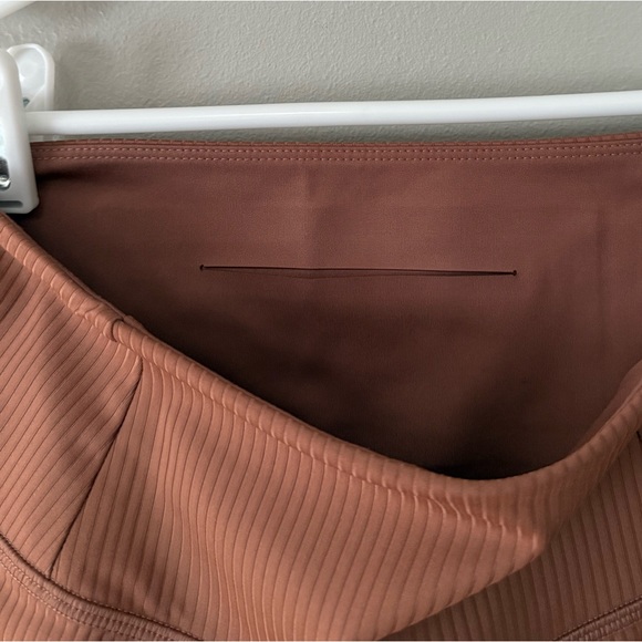 NWT Girlfriend Collective RIB High-Rise Compressive Legging in Rye - Picture 8 of 11